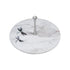 Marble Single Tier Tray with Handle